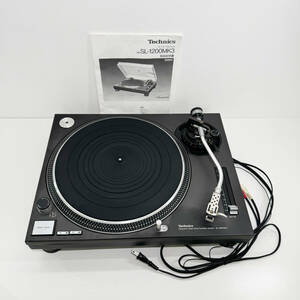 ◆中古 通電確認済み◆ Technics SL-1200MK3 テクニクス ターンテーブル レコードプレーヤー アームクランパー破損【6561】