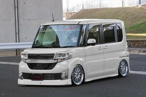 ☆塗装済み　LA600タントカスタム前期用　アスリート+Ｓ フロントハーフスポイラーK-BREAK kbreak ケイブレイク ケーブレ Kブレ Kブレイク