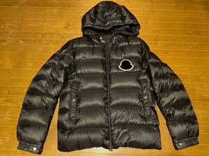 【正規輸入品】程度非常に良好です 使用感極少 20-21AW Moncler SASSIERE TG0 モンクレール サッシエール サイズ0 ブラック 黒 管54