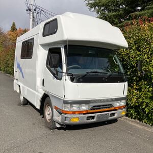 [いわき市発] 平成7年式　三菱　キャンターキャンピングカーディーゼル車　AT(一時抹消書類有り)(引き取り限定)