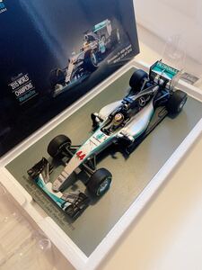 1/18 メルセデス Mercedes W06 Hybrid Winner US GP 2015 ペトロナス Lewis Hamilton ルイス ハミルトン 18S179 spark スパーク ミニカー