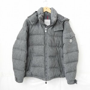 【中古品】MONCLER モンクレール メンズ ウールダウンジャケット MAYA マヤ サイズ：(3) グレー 722101656 0602