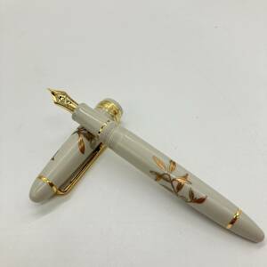 【Y9251】SAILOR 万年筆 高松三越限定 SANUKI ホトトギスとオリーブ 21K 1911 JAPAN FOUNDED　送料無料