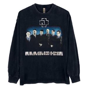 RAMMSTEIN ラムシュタイン ロンT 長袖 ブラック vintage.