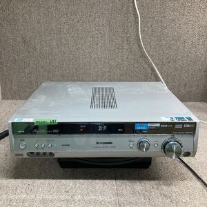 MYM11-681 激安 アンプ Panasonic AV CONTROL AMPLIFER SU-XR57 240W 通電OK 中古現状品 ※3回再出品で処分