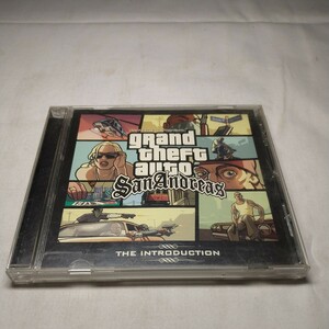 n-1434◆非売品 特典DVD-ROM グランド・セフト・オート・サンアンドレアス GRAND THEFT AUTO SAN ANDREAS INTRODUCTION PS2 GTAデモムービ