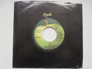 Appleシングルレコード PAUL McCARTNEY & WINGS『 JET 』US盤 Apple 1871 美品