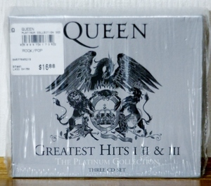 未開封♪クイーン/プラチナムコレクション グレイテストヒッツ1.2&3★3CD★QUEEN THE PLATINUM COLLECTION 3CD GREATEST HITS I II & III