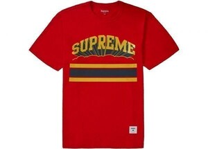 【SUPREME】 シュプリーム2019ss SUPREME CLOUD ARC TEE RED Mサイズ Tシャツ