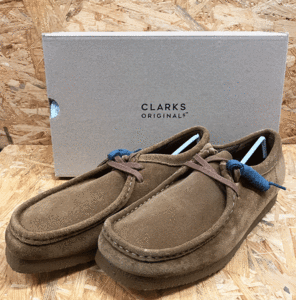 ★CLARKS WALLABEE/UK9