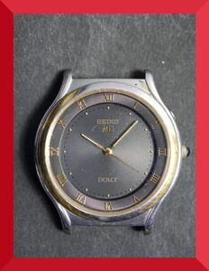セイコー SEIKO ドルチェ DOLCE AGS 3針 3M21-0A20 男性用 メンズ 腕時計 x268 稼働品
