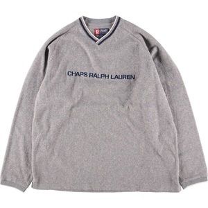 古着 90年代 ラルフローレン Ralph Lauren CHAPS チャップス フリースプルオーバー メンズXL ヴィンテージ /eaa379002 【SS2409_30%】