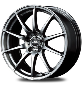 マルカ ホイール シュナイダー StaG ホンダ インスパイア UC1 MID 【16×6.5J 5-114.3 INSET53 メタリックグレー】 4本セット