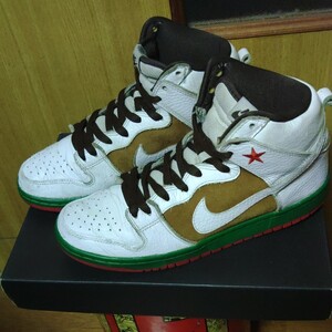 NIKE DUNK　HIGH PRO SB 　カリフォルニア　スケボー　ズーム　エア　箱無し　US9 27センチ