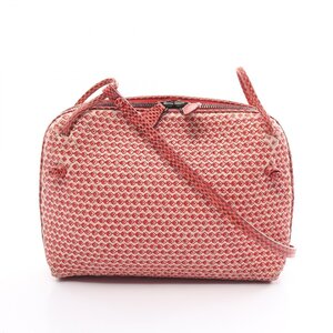 ボッテガヴェネタ ブランドオフ BOTTEGA VENETA レザー ショルダーバッグ レザー 中古 レディース