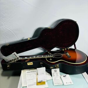 30 希少 GIBSON Acoustics/ギブソン エレアコギター J-190EC Super Fusion 2001年製 オール単板 カッタウェイ ハードケース付　送:180