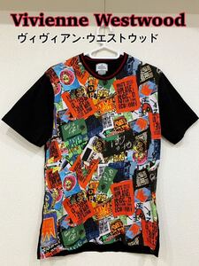 ヴィヴィアンウエストウッド　Tシャツ　総柄