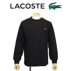 LACOSTE(ラコステ) TH5583-99 ベーシック ロングスリーブ Tシャツ 長袖 031ブラック LC358 6-XL