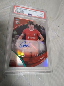 2023 TOPPS CHROME LIVERPOOL F.C. AUTOGRAPHS AUBD BEN DOAK AUTO 直筆サイン PSA9