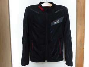 【送料込み　美品】 KOMINE コミネ スーパーフィットストレッチメッシュジャケット Lサイズ ライディング　胸　背中　肩　肘パッド入り