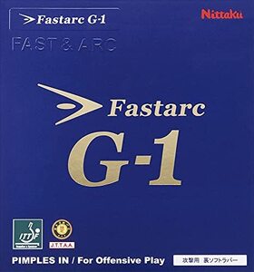 ニッタク(Nittaku) 卓球 ラバー ファスタークG-1 裏ソフト テンション レッド 中 NR8702