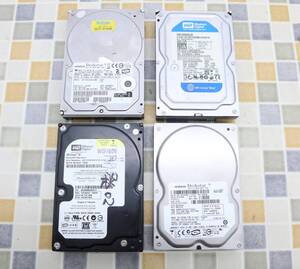 ◇160GB×4 ｜4個まとめ 3.5インチ HDD SATA 内臓 ハードディスク ｜ ｜ジャンク扱い JUNK PCパーツ ■O0268