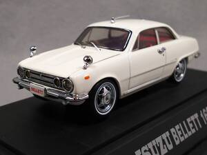 塗装に少し難有り EBBRO ISUZU BELLETT 1600GT White 1/43 いすゞ イスズ ベレット エブロ 同梱歓迎 匿名配送