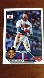 Topps MLB 2023 JAPAN EDITION 183 Byron Buxton ミネソタ・ツインズ