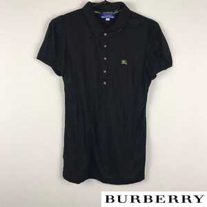 美品 BURBERRY BLUE LABEL 半袖カットソー ブラック サイズ38 返品可能 送料無料