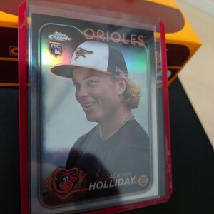 Jackson Holliday Image Variation topps chrome update 2024 ジャクソン ホリデイ ホリデー イメージバリエーション ルーキー