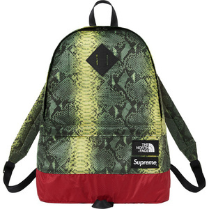 新品 18SS Supreme x The North Face Snakeskin Lightweight Day Pack ノースフェイス ライトウェイト デイパック バックパック バッグ