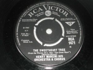 英7 Henry Mancini & His Orchestra & Chorus The Sweetheart Tree RCA1471 RCA Victor, RCA /00080