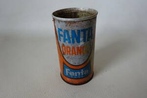 H / かなり古い ファンタ オレンジ 空き缶 350ml FANTA ORANGE 日本コカ・コーラ 飲み口面缶切りで切り取ってます 中古品