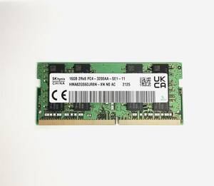 K6082360 SK 16GB 2Rx8 PC4-3200AA メモリ 1点【中古動作品】109