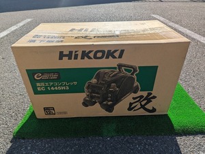 未開封品 HiKOKI ハイコーキ 4.4MPa 12L 常圧/高圧 エアコンプレッサ EC1445H3(CTN)改