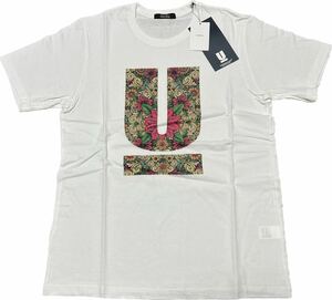 undercover tee white u logo flower tシャツ uロゴ 花 花柄 白