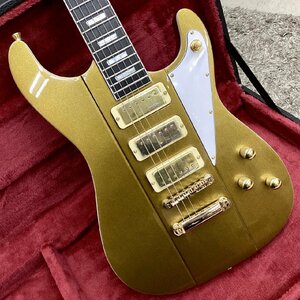 Joe Doe Guitars×Vintage JDV36 Gas Jockey Sparkling Gold Sand(ヴィンテージ ジョードー)