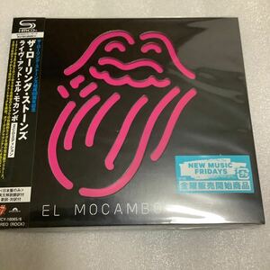 ROLLING STONES / ザ・ローリング・ストーンズ / ライヴ・アット・エル・モカンボ ● 紙ジャケ 国内盤 2CD 帯、外フィルム付き 2SHM-CD