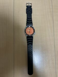 SEIKO セイコー 8F35-00A0 オレンジダイバー パーペチュアルカレンダー 200m 動作品