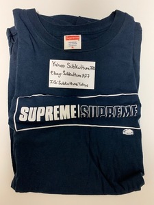 【ほぼ新品】 Supreme　シュプリーム　Tシャツ　PORTISHEAD　Box Logo　ダークネイビー 　XL　希少