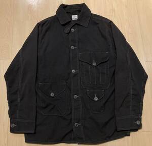 post over alls ポストオーバーオールズ　クルーザーJKT 黒