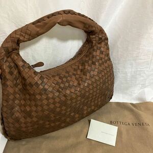 BOTTEGA VENETA ボッテガヴェネタ イントレチャート　ホーボー ワンショルダー ハンドバッグ レザー 収納袋付き