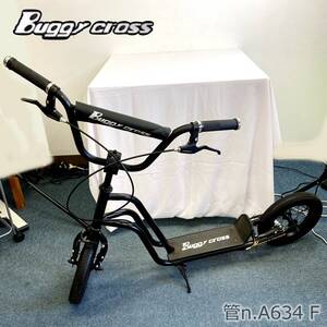 【中古】 Buggy cross　バギークロス　ブラック　12 1/2 × 2 1/4　キックボード