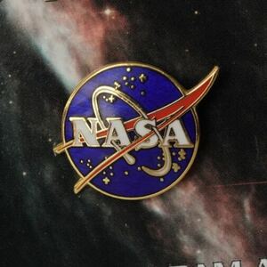 NASA ピンバッジ 新品　未使用　台紙付き