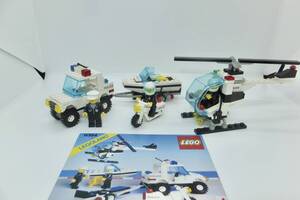 LEGO #6354 ポリスパトロール　Pursuit Squad　街シリーズ　オールドレゴ　取説有り