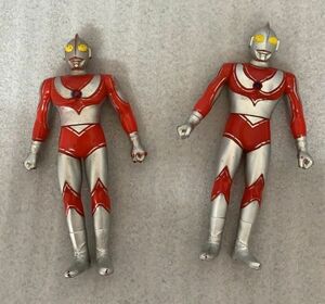 A1206 ウルトラマン レトロソフビ 1983年製　2点 BANDAI 　1983年 円谷プロ 帰ってきたウルトラマン