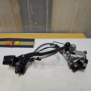 YBR125 LBPPCJLL7C0マスターシリンダー/ キャリパー レバー メッシュ ホース 付き