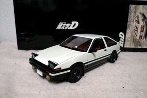 オートアート トヨタ スプリンター トレノ 頭文字D コミックバージョン 1/18 ミニカー AE86 藤原拓海