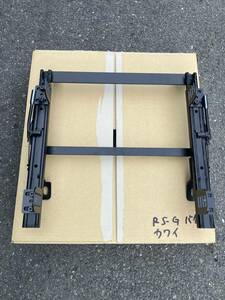 AE86 レビン トレノ カワイ製作所 シートレール レカロ RS-GS用 運転席 フルバケ 車検対応 右側 T009R