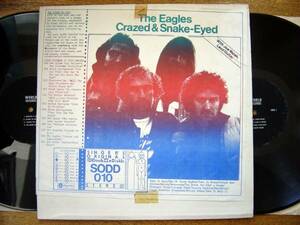 【LP】EAGLES/CRAZED&SNAKE-EYED(SODD010米国1970年代2枚組VINTAGE)